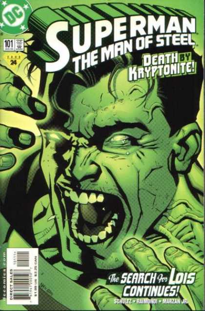Superman: Man of Steel 101 - Death By Kryptonite - Dc Comics - Superman - Superman Collectors Edition - The Search For Lois