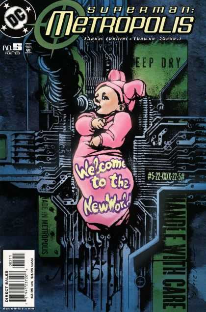 Superman: Metropolis 5 - Chuck Austen - Daniel Zazela - Child - Approved By Comics Code - Welcome To The New World