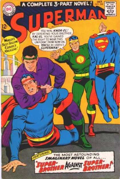 Superman 200 - Dc - Knor-el - Kal-el - Superman Suit - Strangling - Curt Swan