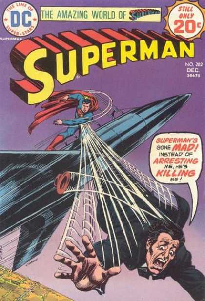 Superman 282 - Dc Comics - Retro - No 282 - Dec - Vintage - Nick Cardy