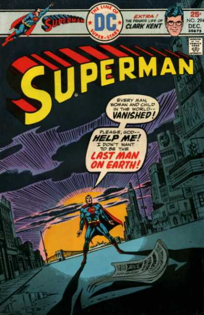 Superman 294 - Clark Kent - Speech Bubble - Newspaper - City - Buildings - Ernie Chan