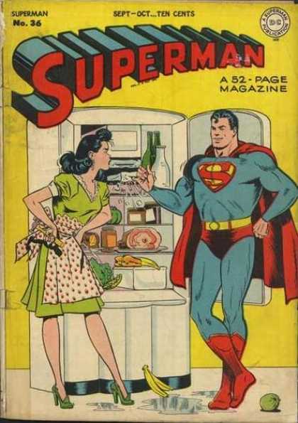 Superman 36 - Refregerator - Woman - Costume - Superhero - A 52-page Magazine