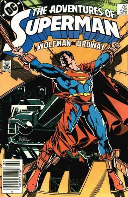 Superman 425 - Dc - Restraints - Superhero - Wolfman - Ordway