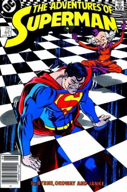 Superman 441 - Dc - Checkered Floor - Superhero - Ordway - Janke