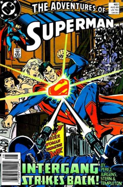 Superman 457 - Templeton - Stern - Perez - Jurgens - Intergang Strikes Back