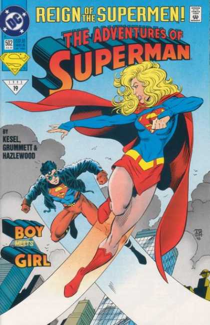 Superman 502 - Dollar Comics - Kesel - Grummett - Hazlewood - Boy Meets Girl