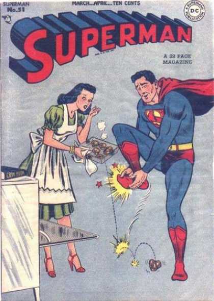 Superman 51 - Clark Kents Alter Ego - Lois Lane - Cook Book - Apron - Cupcakes
