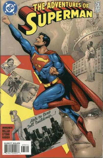 Superman 573 - Daily Planet - Photographs - Lex Luther - Jimmy - Cityscape