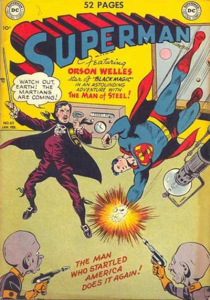Superman 62 - Man Of Steel - Black Magic - Superman - Earth - Martians