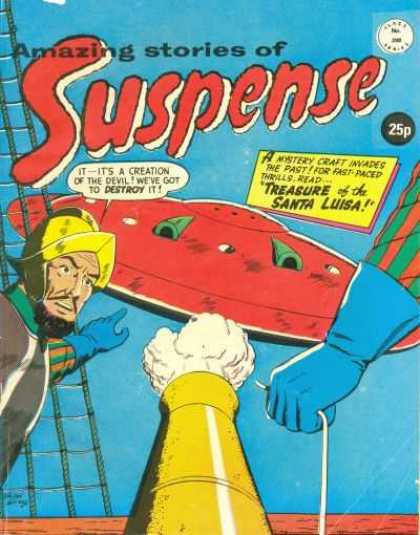 Suspense 208 - Ufo - Canon - Smoke - Boat - Sea