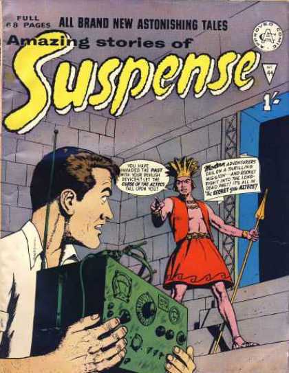 Suspense 44 - Pirates - Man - Radio - Sword - Suspect