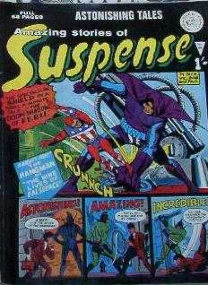 Suspense 92 - Onomatopoeia - Amazing - Astonishing - Incredible - Speech Bubble