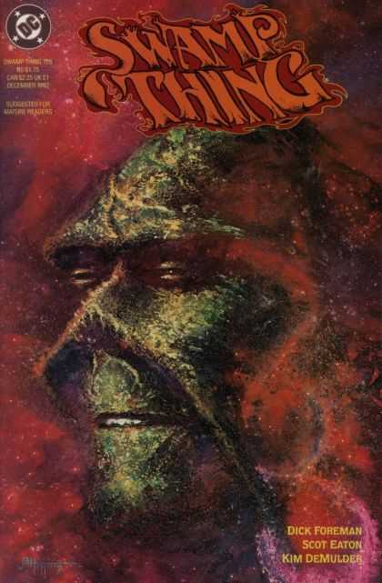 Swamp Thing 126 - Dick Foreman - Scot Eaton - Kim Demulder - Face - Space