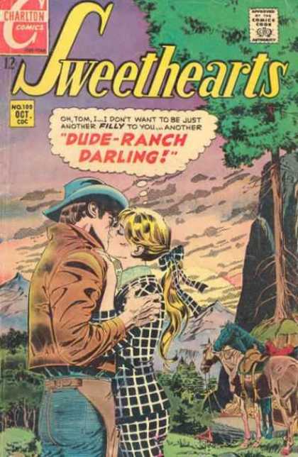Sweethearts 100 - Cowboy - Romance - Horse - Love - Darling