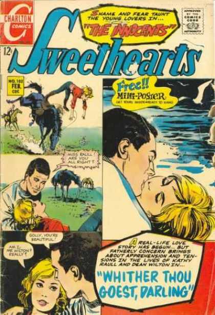 Sweethearts 102 - Kissing - Charlton - Real-life - Golly Youre Beautiful - Kathy Raull