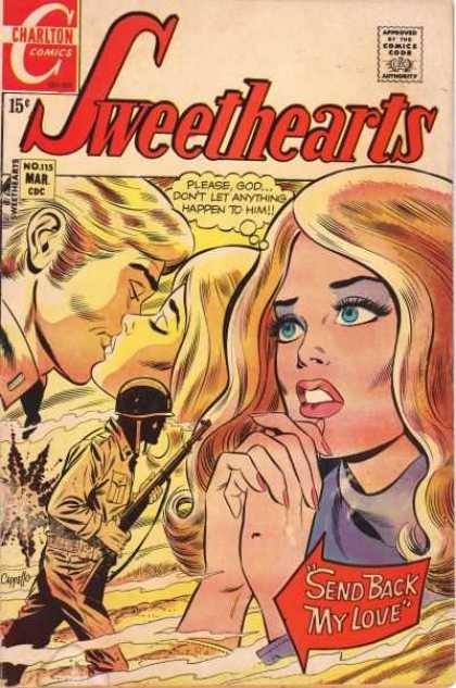 Sweethearts 115 - Romance - War - Soldier - Memories - Prayer