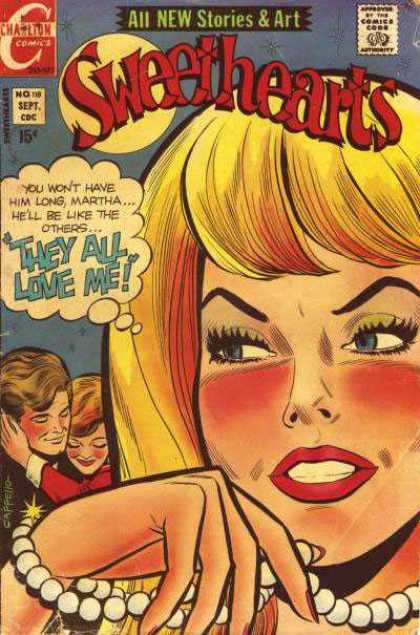 Sweethearts 118 - Women - Man - Pearls - Blonde - Romance