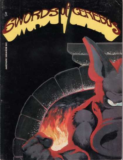 Swords of Cerebus 2 - Fireplace - Dramatic Lighting - Boar - Stone - Mantle