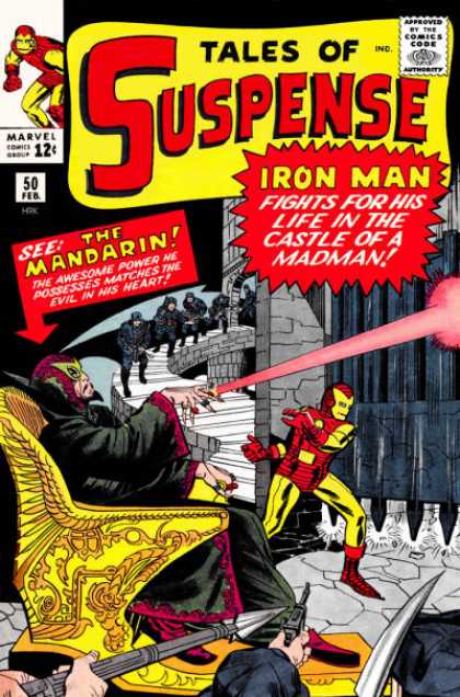 Tales of Suspense 50 - Iron Man - Castle - Mandarin - The Mandarin - Magic Ring - Jack Kirby