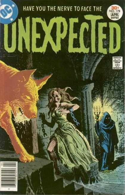 Tales of the Unexpected 178 - Wolf - Woman - Dungeon - Candles - Chains