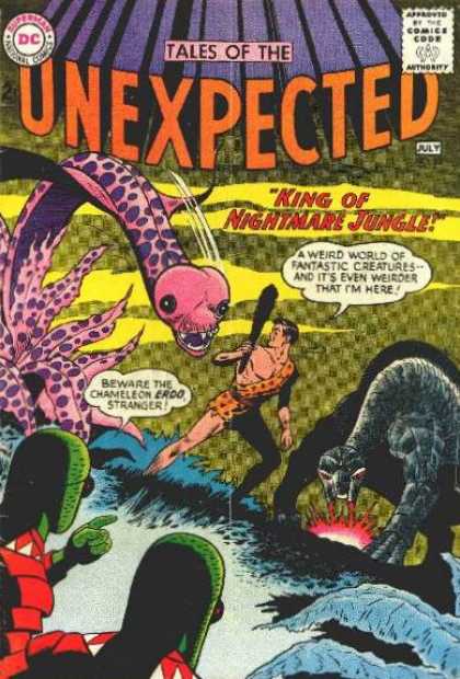 Tales of the Unexpected 83 - King Of The Nightmare Jungle - Weird - Creatures - Stranger - Alien