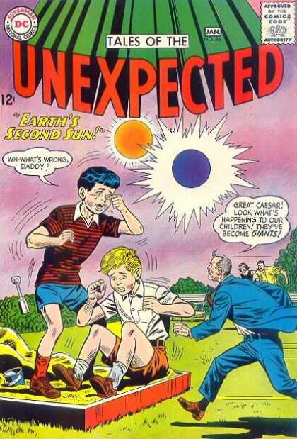 Tales of the Unexpected 86 - Sun - Kids - Giant - Sandbox - Sand Pail - Sheldon Moldoff