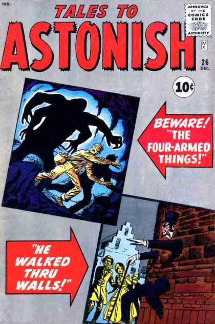 Tales to Astonish 26 - Walked - Walls - Comics - Beware - Things - Jack Kirby
