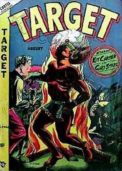 Fire - Dance - Jungle - Loincloth - Kit Carter Target Comics 96 - Fire - Dance - Jungle - Loincloth - Kit Carter