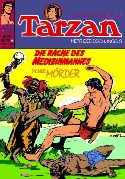 Tarzan (German) 19 - Skull - Native - Dever Morder - Herr Des Dschungels - Die Rache Des Medizinmannes