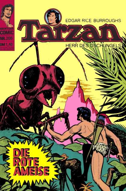 Tarzan (German) 51 - Jungle - Insect - Mountain - Tree - Antennae