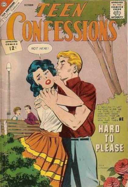 Teen Confessions 19 - Date Rape - Hard To Please - October - Abuse - Approved Comics