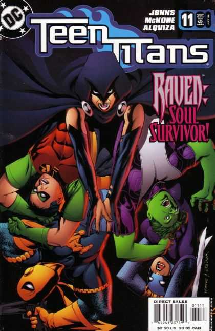 Teen Titans (2003) 11 - Raven - Soul Surviour - Johns Mckone Alquiza - Masked Woman - Green Man - Mike McKone