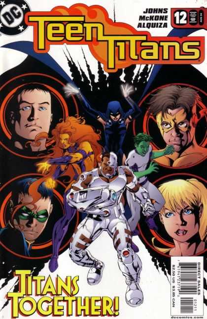 Teen Titans (2003) 12 - Johns Mckone - Alquiza - Superpower - Masks - Strngth - Mike McKone