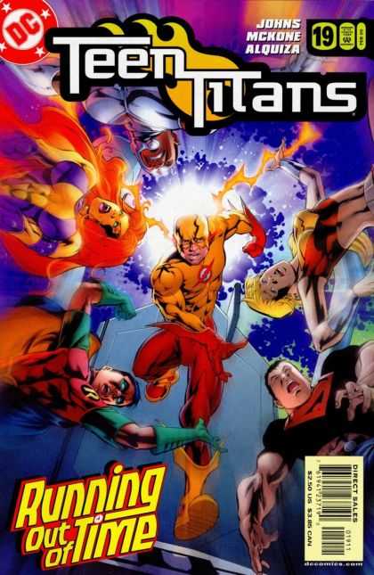 Teen Titans (2003) 19 - Superheroes - Flash - Nick Of Time - Danger - Speed - Mike McKone