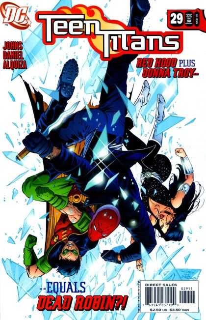 Teen Titans (2003) 29 - John - Daniel - Red Hood - Donna Troy - Robin