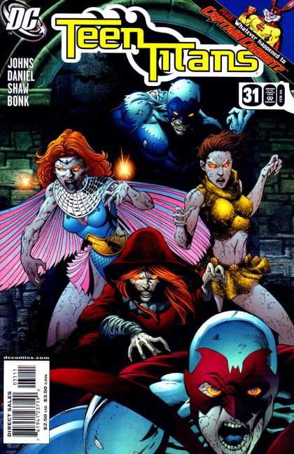 Teen Titans (2003) 31 - Dc Comics - Art - Superhero - Rabbit - Blue Beetle