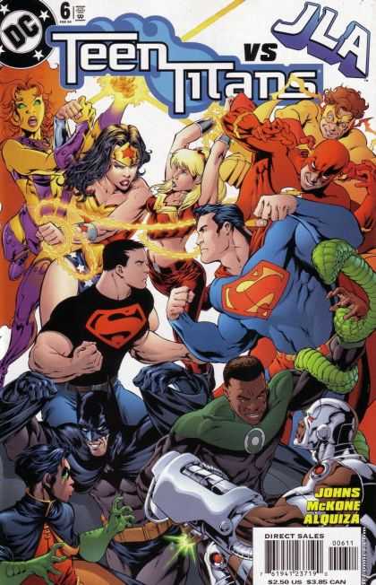Teen Titans (2003) 6 - Justice League Of America - Wonder Woman - Wonder Girl - Kid Flash - Geoff Johns - Mike McKone