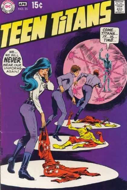 Teen Titans 26 - Dc - Comics Code - Woman - Men - Costumes - Nick Cardy