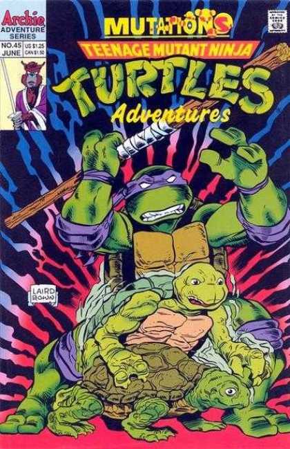 Teenage Mutant Ninja Turtles Adventures 2 45 - Series - Laird - Adventure - June - Comics