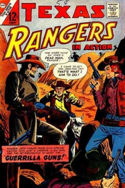 Texas Rangers in Action 56 - Texas - Rangers - Western - Guns - Cowboys