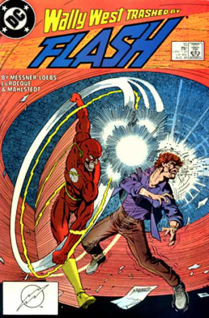 Wally West - Trashed - Punched - Loebs - Mahestedt The Flash 15 - Wally West - Trashed - Punched - Loebs - Mahestedt