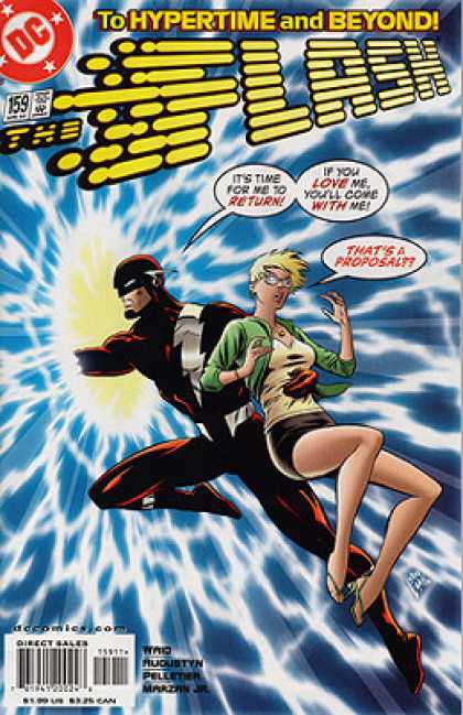 The Flash 159 - To Hypertime And Beyond - Blonde Girl - Thats A Proposal - Its Time For Me To Return - If You Love Meyoull Come With Me