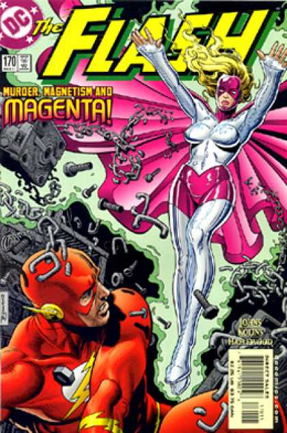 The Flash 170 - Dc - Magenta - Metal - Star - Nuts And Bolts