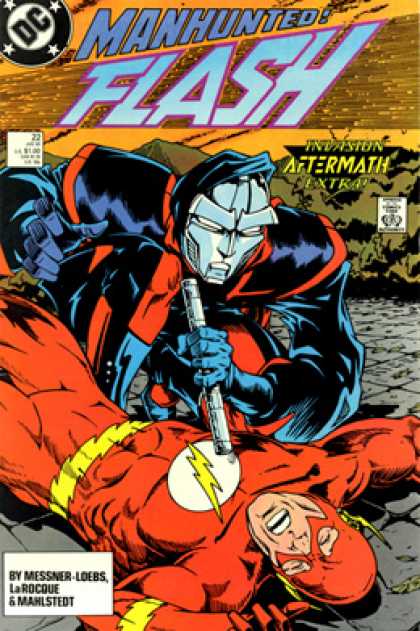 Manhunted - Invasion Aftermath Special - Wasteland - Messner-loebs - Number 22 The Flash 22 - Manhunted - Invasion Aftermath Special - Wasteland - Messner-loebs - Number 22