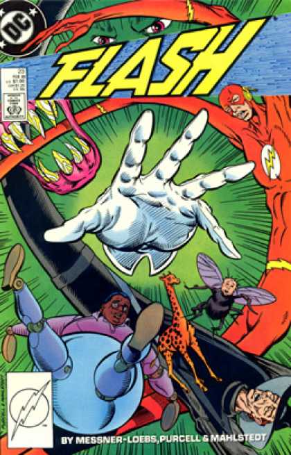 The Flash 23 - Green Eyes - Purcell - Hand - Human Bee - Sharp Teeth