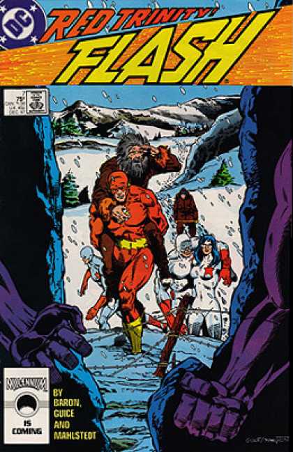 Snow - Moutains - Red - Purple - Stranded The Flash 7 - Snow - Moutains - Red - Purple - Stranded