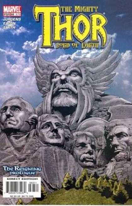 Thor (1998) 68 - Marvel - Jurgens - Eaton - Smith - Mt Rushmore