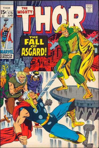 Thor 175 - Marvel - The Fall Of Asgard - Sword - Weapon - April