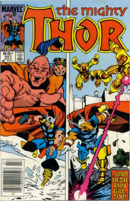 Thor 357 - Hammer - Giants - Walter Simonson