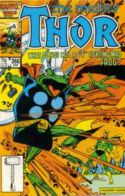Thor 366 - Frog - Loki - Walter Simonson